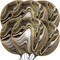 Black and Gold Marble Balloons - 22 Inch, Pack of 6 | Marble Black and Gold Balloons, Black Agate Balloons | Gold and Black Balloons | Marble Foil Balloons for Black and Gold Birthday Decor